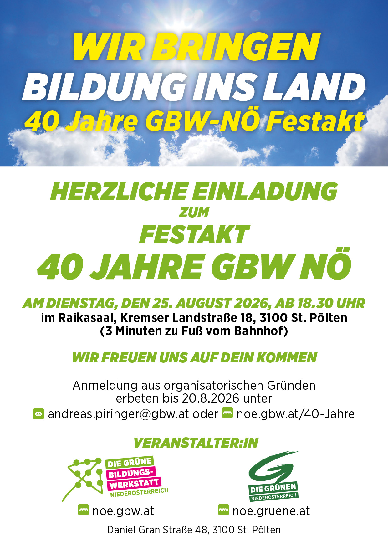 Einladung