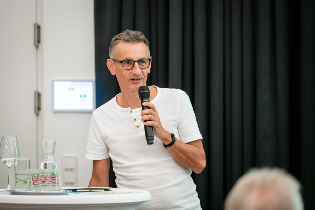 Thomas Huber bei der 40 Jahr Feier