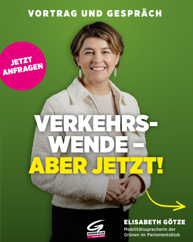 Sujet: Verkehrswende - aber jetzt mit Elisabeth Götze