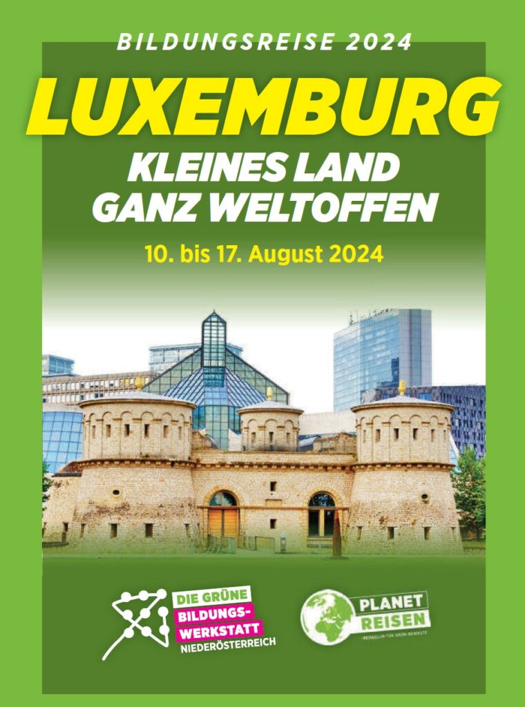 Cover Broschüre Bildungsreise Luxemburg 2024